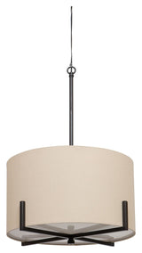 Woood Holly Loftlampe, Sort/natur - Unoliving.com