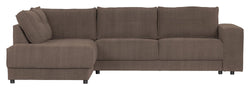 Woood Randy Sofa m. venstrevendt chaiselong, Cacao - Unoliving.com
