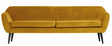 WOOOD - Rocco XL 4-pers. Sofa - Velour Okker - Unoliving.com