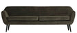 WOOOD - Rocco XL 4-pers. Sofa - Velour Warm Green - Unoliving.com