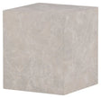 York Sofabord 40x40 - Beige/marmor look