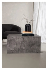 York Sofabord 60x80 - Grå marmor look