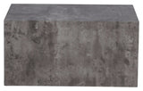 York Sofabord 60x80 - Grå marmor look