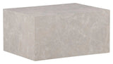 York Sofabord 80x60 - Beige/marmor look