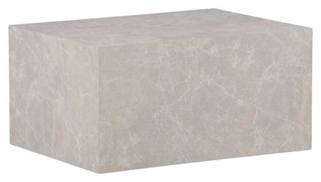 York Sofabord 80x60 - Beige/marmor look