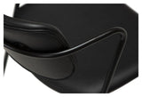 Zed Spisebordsstol, Vintage Sort PU - Unoliving.com