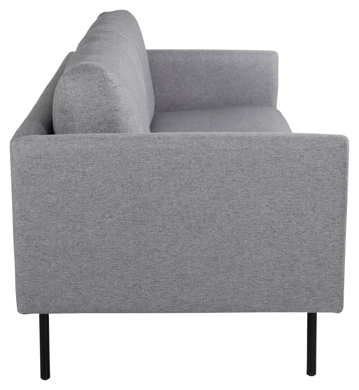 Zoom 2-pers. sofa, Grå Stof