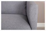 Zoom 2-pers. sofa, Grå Stof