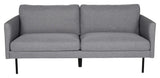 Zoom 2-pers. sofa, Grå Stof