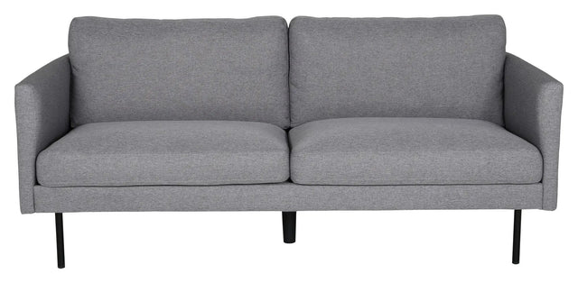 Zoom 2-pers. sofa, Grå Stof