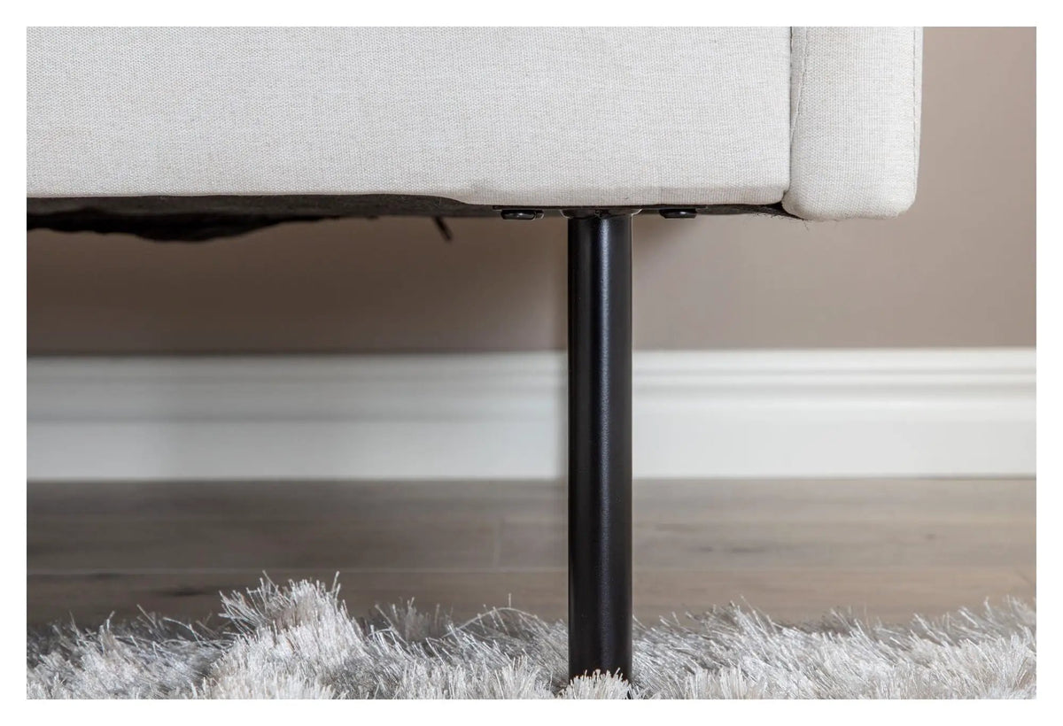 Zoom 2-pers. sofa, Offwhite Stof