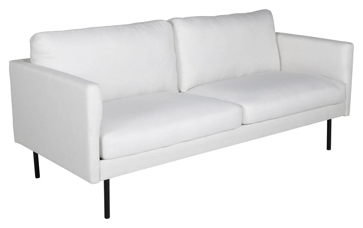 Zoom 2-pers. sofa, Offwhite Stof