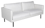 Zoom 2-pers. sofa, Offwhite Stof