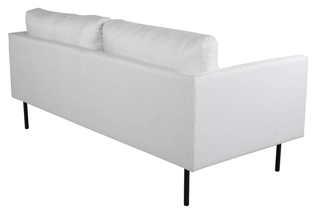 Zoom 2-pers. sofa, Offwhite Stof