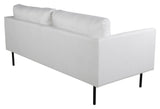 Zoom 2-pers. sofa, Offwhite Stof