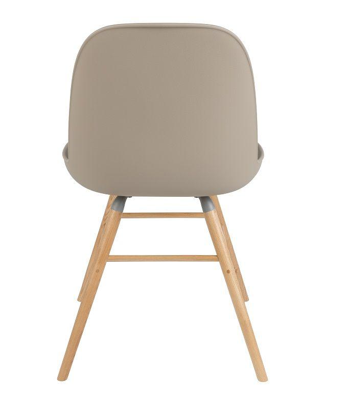 Zuiver Albert Kuip Spisebordsstol - Taupe - Unoliving.com