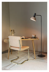 Zuiver Bliss Tæppe - Natur/Pink, Ø240 - Unoliving.com