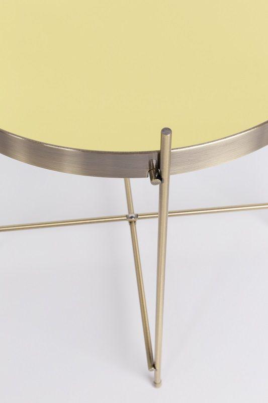 Zuiver Cupid Sidebord - Guld - Ø43 - Unoliving.com