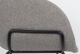 Zuiver Feston barstol - Grå stof, SH: 65cm - Unoliving.com