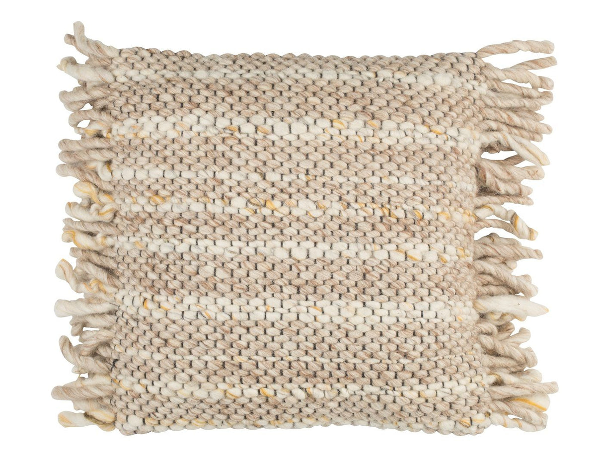 Zuiver Frills Pude - Beige/Gul, 45x45