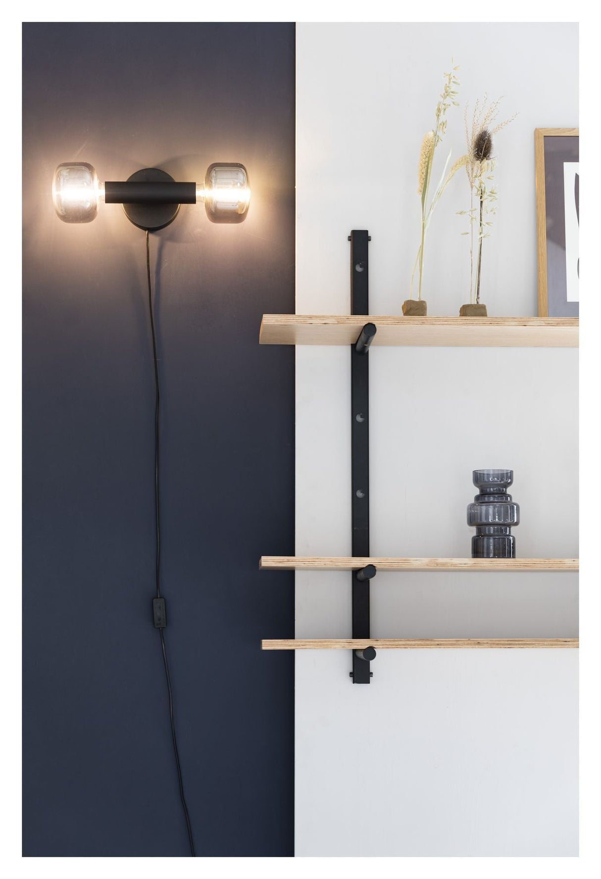 Zuiver Hawk Væglampe - Sort - Unoliving.com