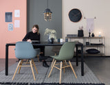 Zuiver Storm Spisebord - Sort Askefinér, 90x220 - Unoliving.com