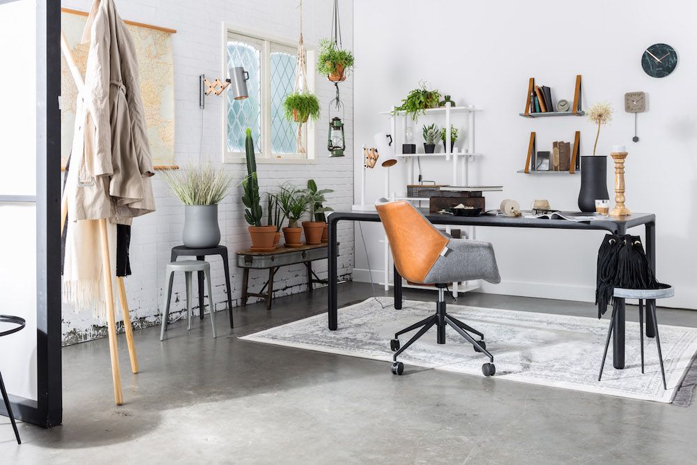 Zuiver Storm Spisebord - Sort Askefinér, 90x220 - Unoliving.com