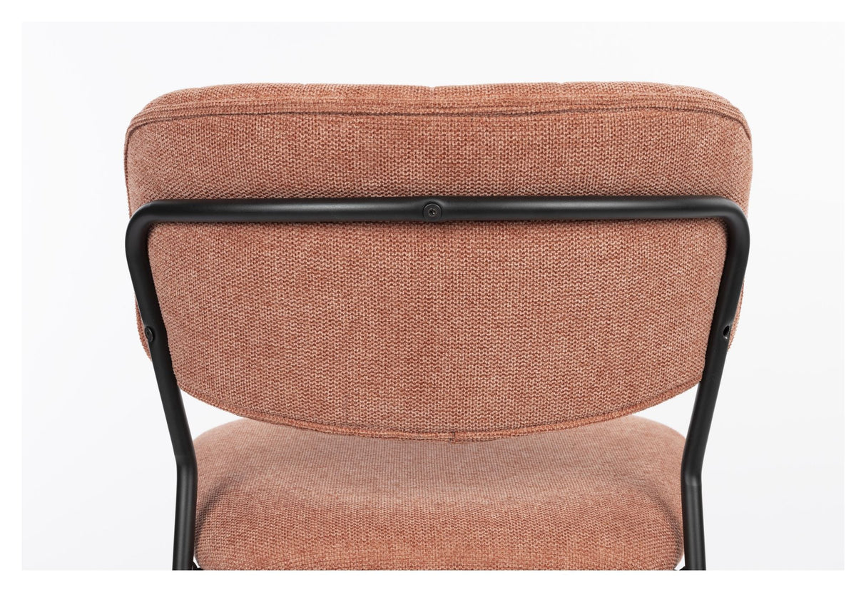 homii Jolien Spisebordsstol, Pink - Unoliving.com