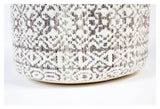 homii Liv Puf, Ø60, Offwhite/Lille - Unoliving.com