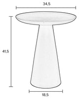 homii Ringar Sidebord Ø41,5, Grøn - Unoliving.com