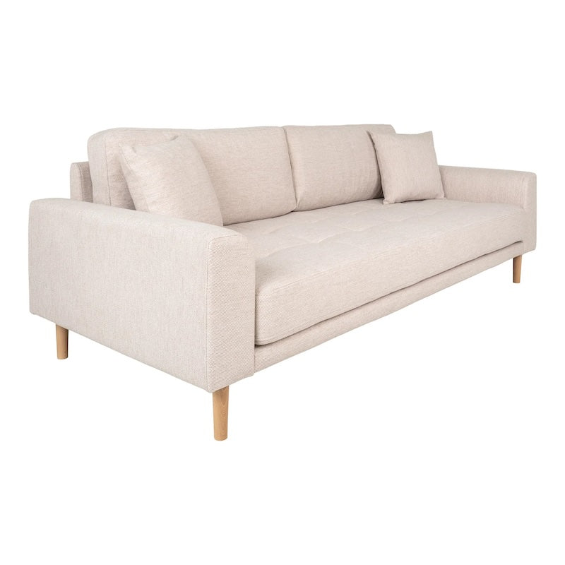Hvid sofa til 3 personer