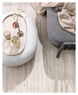 Hvidt Pebble sofabord på 65 x 49 cm